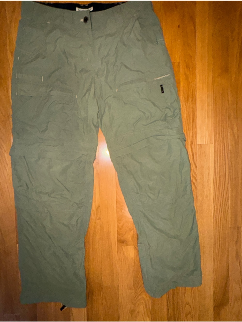 Women's Cargo Convertible Hiking Pants. Size 10